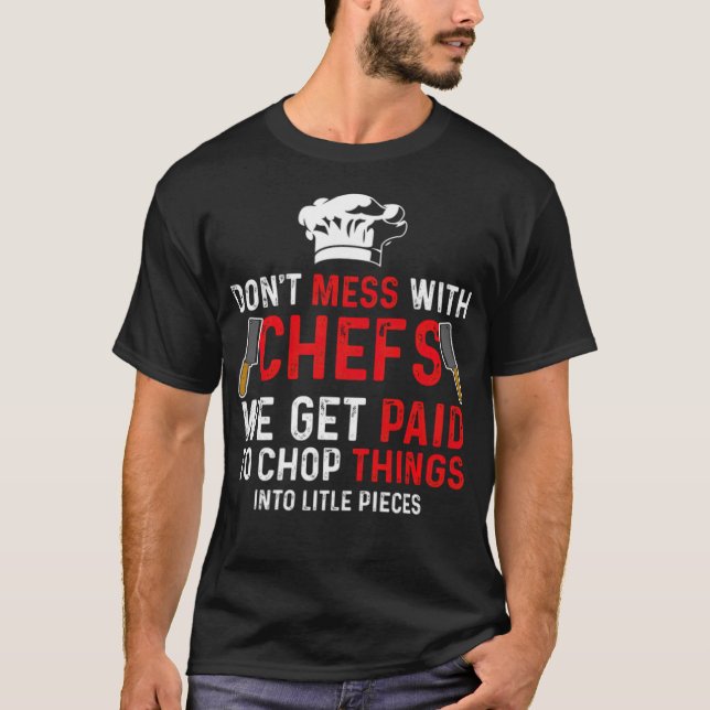 Chef bakery cuisine  t shirt (Framsida)