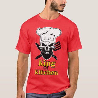 Chef Beard Skeleton Bake Bearded Skull Skeletal Co T Shirt