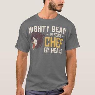 Chef Beast Animal Lover Bear Cooking Måltider T Shirt