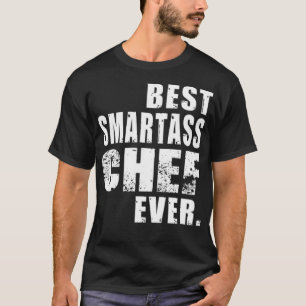 Chef Best Smartass Chef för zoo-födelsedagsekotten T Shirt