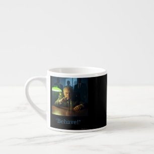 Chef beter sig espresso mugg på två sidor espressomugg