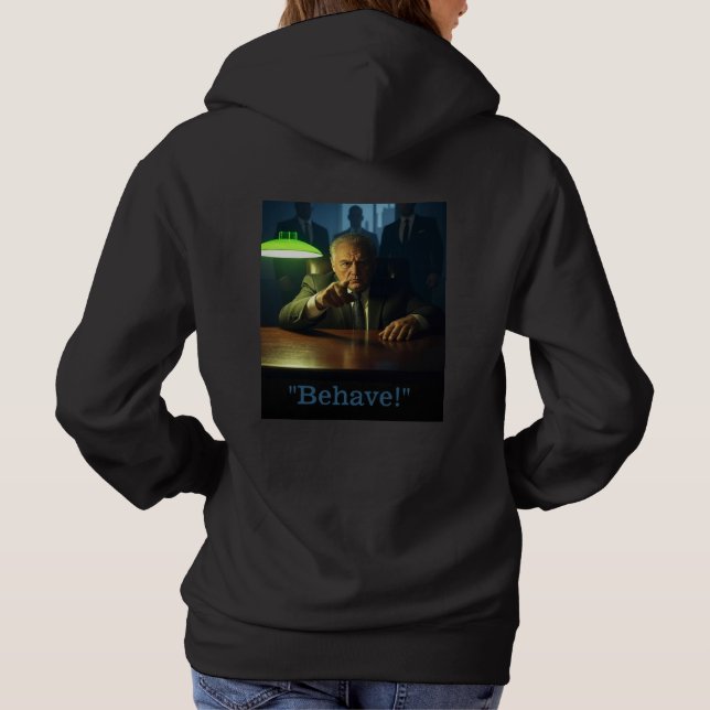 Chef beter sig kvinnor med svart svett bakåt t shirt (Baksida)