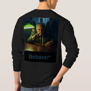 Chef beter sig med manar svart långärmad T-shirt b
