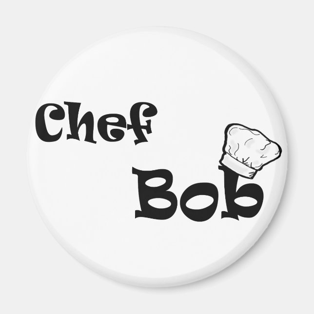 Chef Bob Magnet (Framsidan)
