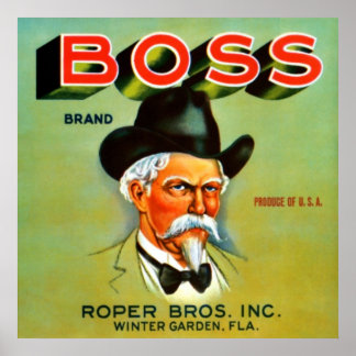 Chef Brand Poster