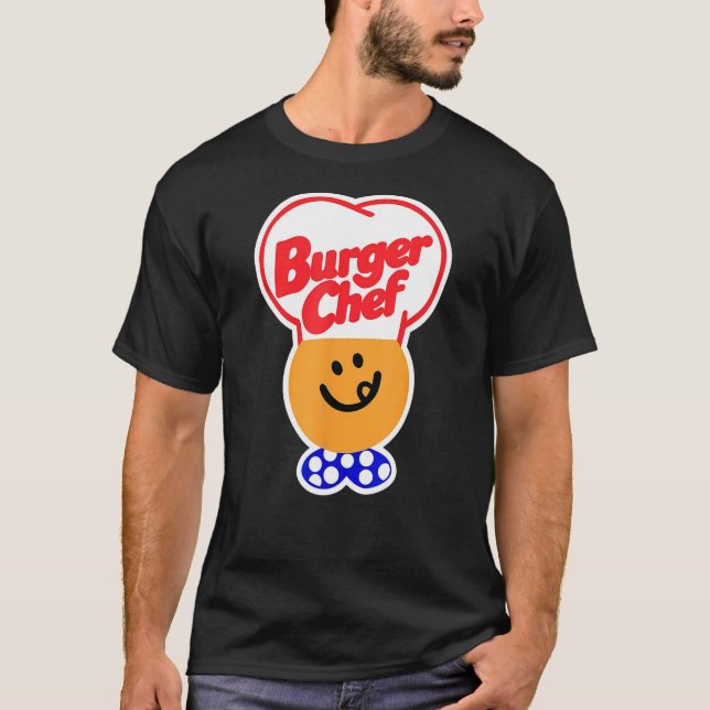 Chef Burger Classic T Shirt (Framsida)