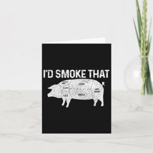 Chef Butcher Bbq.. jag skulle röka den där Gris Gr Kort