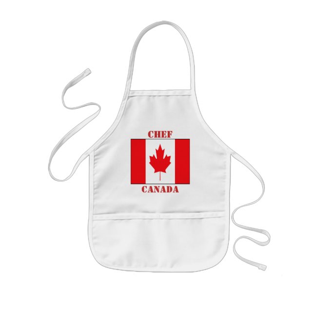 Chef Canada Apron Barnförkläde (Framsidan)