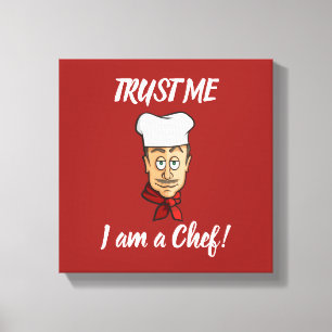 Chef Canvastryck