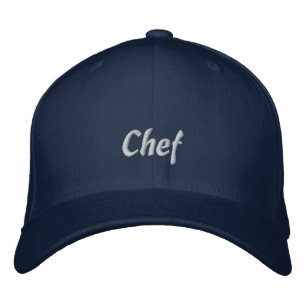 Chef Cap / Hat Broderad Keps