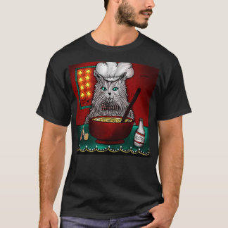 Chef Cat (2) T Shirt