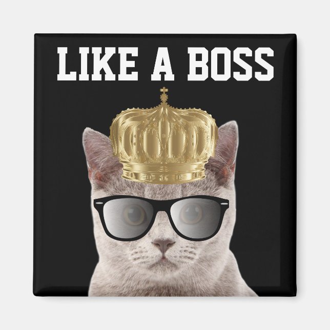 CHEF CAT BIRTHDAY MAGNETS MAGNET (Framsidan)