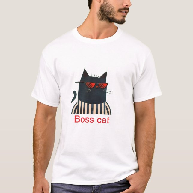 Chef cat t shirt (Framsida)