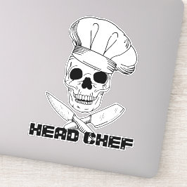 Chef Caterer Training School Studenten Klistermärken