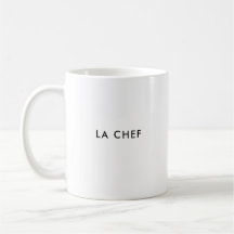 Chef | chef | Anpassningsbar Fransk Coffee Mugg