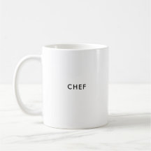 Chef | chef | Anpassningsbar Fransk Coffee Mugg