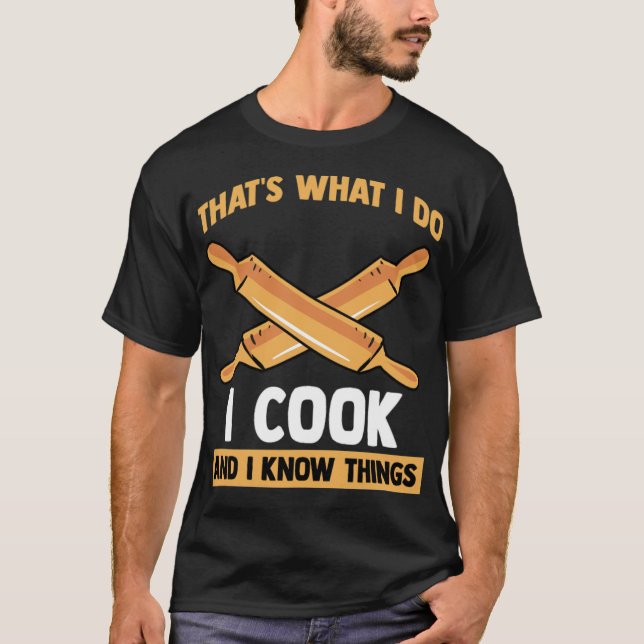 Chef Chef Gourmet Chefs Hat Commercial Kitchen pir T Shirt (Framsida)