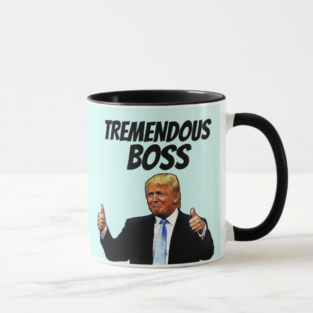 CHEF COFFEE MUGG, DONALD TRUMP MUGG (Höger)