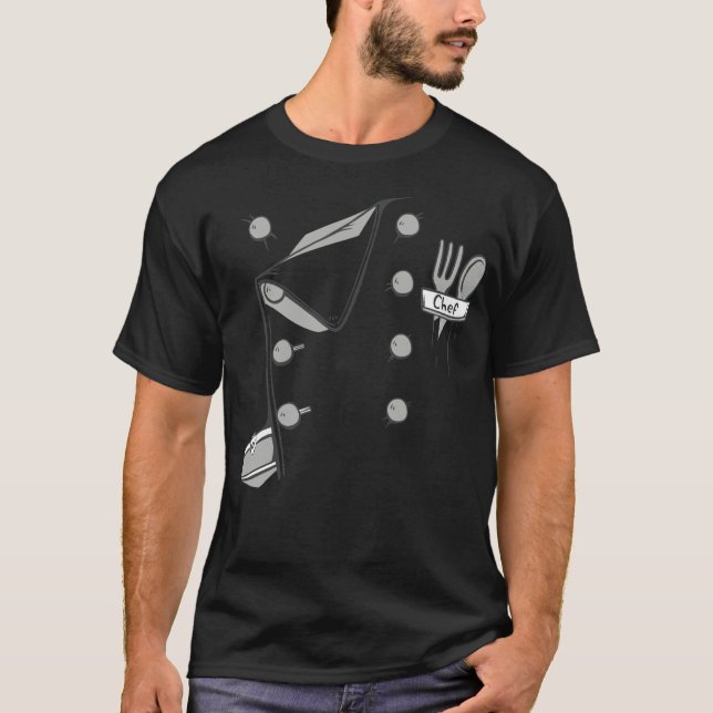 Chef Cook baker birthday birthday  T Shirt (Framsida)
