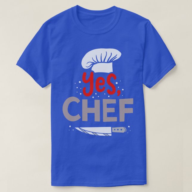 Chef Cook Cooking Culinary T Shirt (Design framsida)