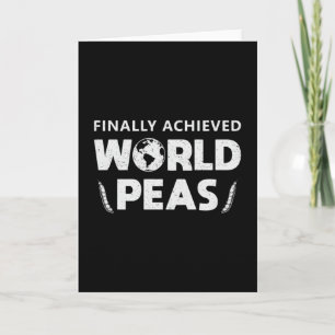 Chef Cook Cooking World Peas Gift Kort