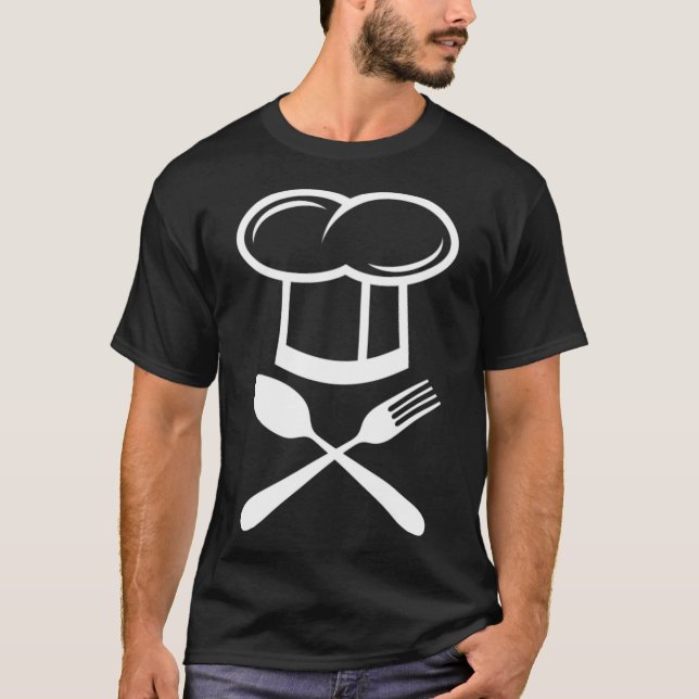 Chef cook kitchen astronaut  pirate ship aa  t shirt (Framsida)