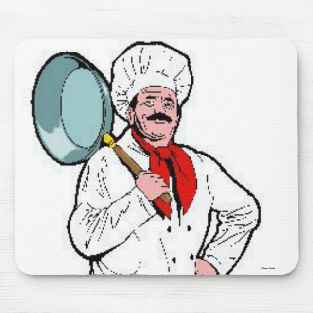 Chef Cook Mousepad Musmatta (Framsidan)