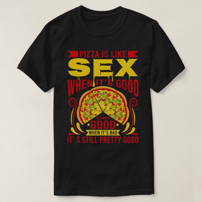 Chef Cook Pizza Chef Outfit Pizzeria Restaurant 8 T Shirt (Design framsida)