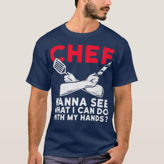 Chef Cooking Design för en Chef T Shirt