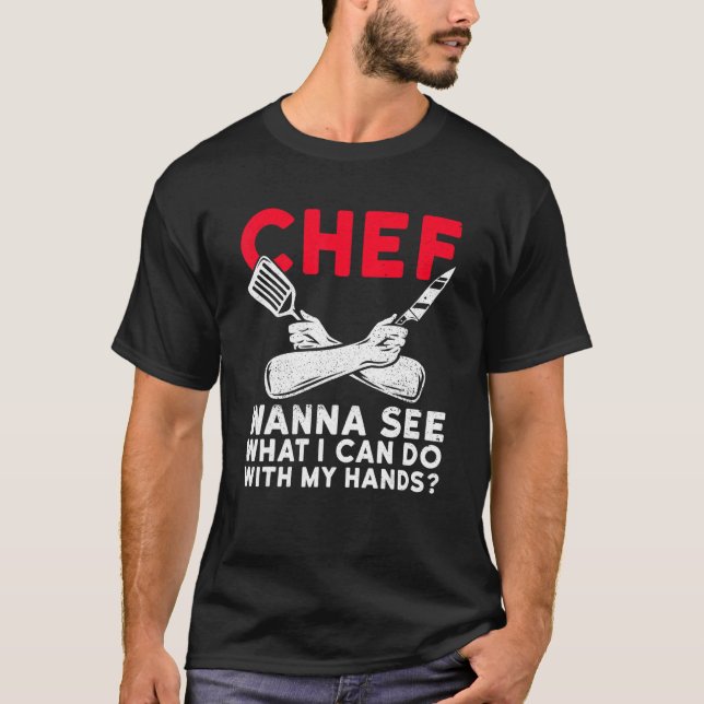 Chef Cooking for a Chef T Shirt (Framsida)