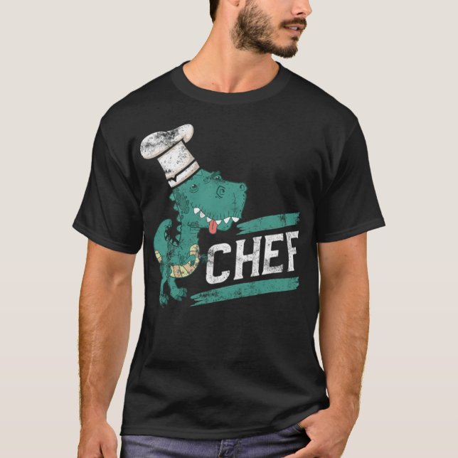 Chef Cooking Funny Culinary Kitchen Gift re birthd T Shirt (Framsida)
