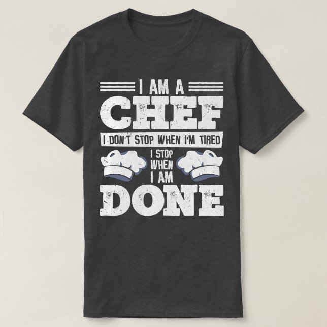 Chef Cooking Måltider Culinary Cooks Baking T Shirt (Design framsida)