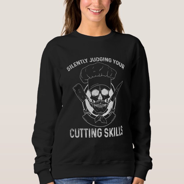 Chef cooking Quote for a Kitchen Chef T Shirt (Framsida)