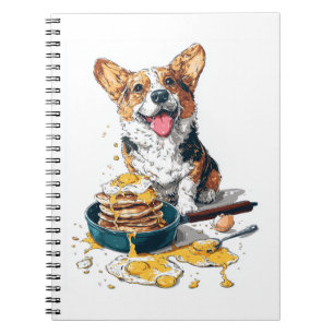 Chef Corgi � Rolig Matlagande Hund Anteckningsbok