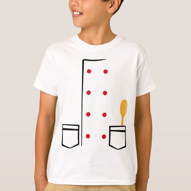 Chef costume t-shirt (Framsida)