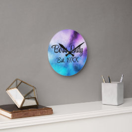 Chef Dam Est. Rund Klocka