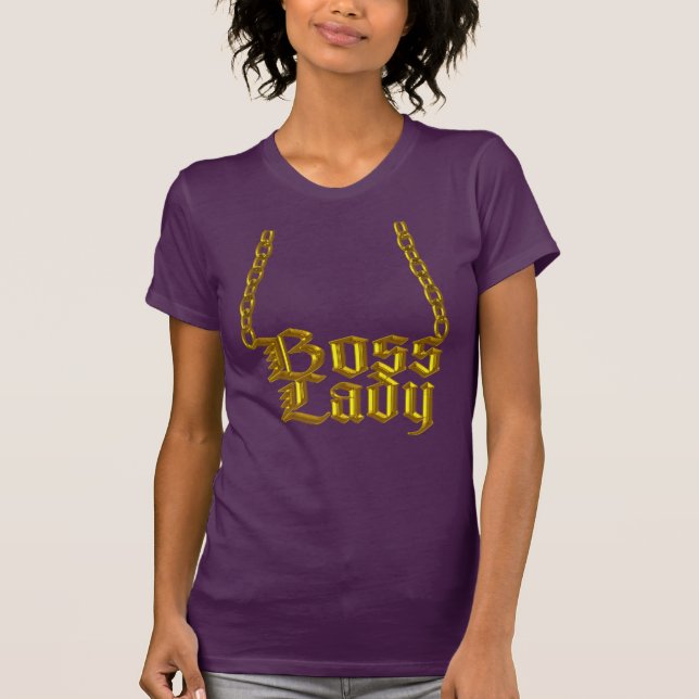 Chef Dam Finare Faux Guld chain T-Shirt (Framsida)