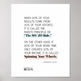 Chef Dam följer artikel 80.20 i arbetsordningen Mo Poster