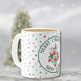 Chef Dam, jultomten Candy Mönster 11oz Kaffemugg