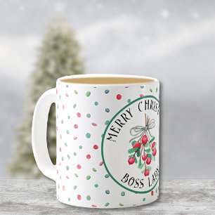 Chef Dam, jultomten Candy Mönster 11oz Kaffemugg