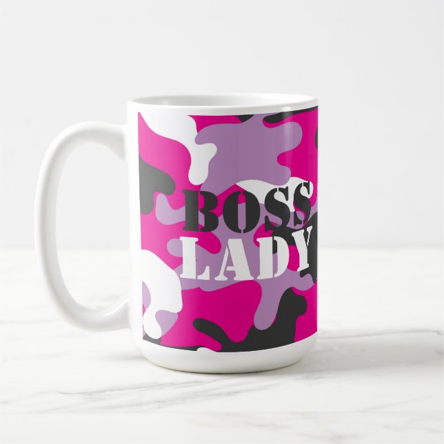 Chef Dam Rosa Camo Beverage Travel Coffee Mug Kaffemugg (Vänster)