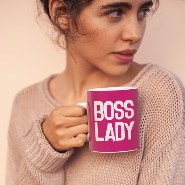 CHEF DAM ROSA COFFEE MUGG (Skapare uppladdad)