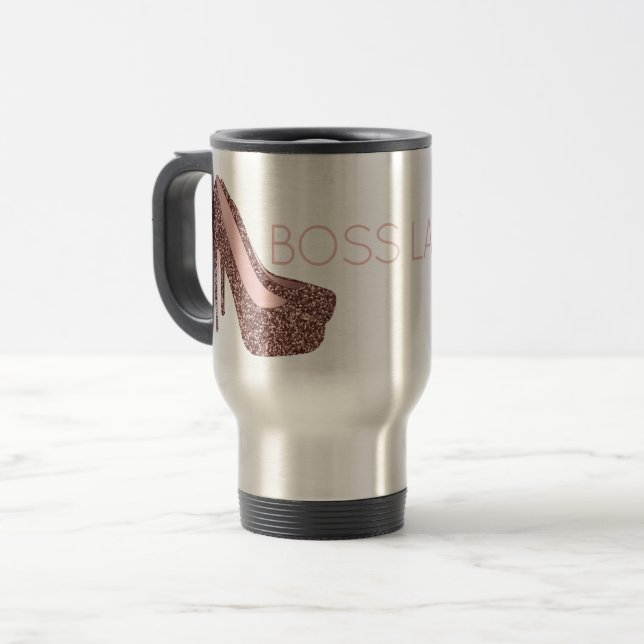 Chef Dam| Rosa High Heel Shoes Diva Resemugg (Framsida vänster)