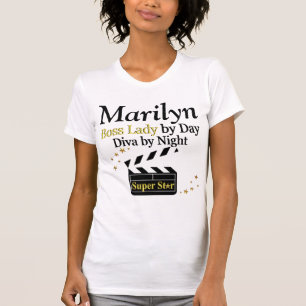 CHEF DAM TOPPEN STAR PERSONLIG T SHIRT
