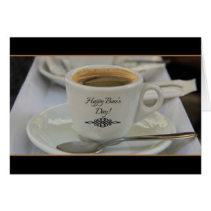 Chef Day Coffee Card Hälsningskort
