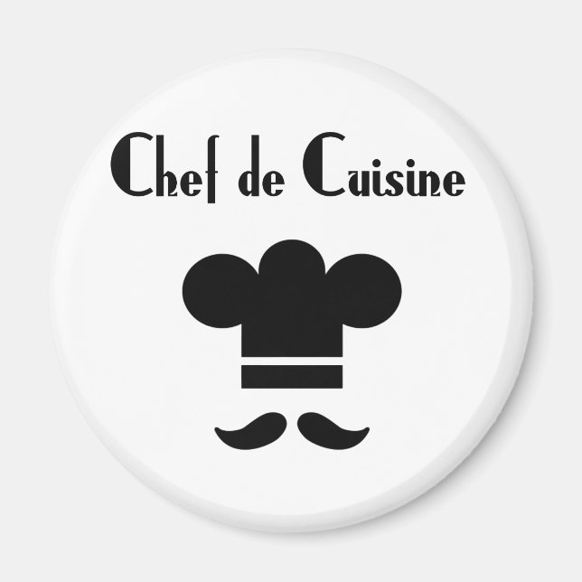 Chef de Cuisine Magnet (Framsidan)