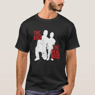 Chef den riktiga Chef Far-dotterdottern Matchin T Shirt