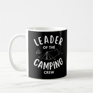 Chef der Camping Crew lustig Kaffemugg