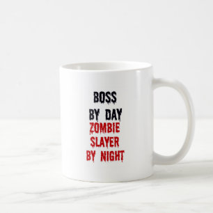 Chef efter daglig Zombie-skikt efter natt Kaffemugg