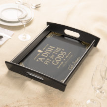 Chef Elegant Classic Cook Quote Snyggt Black Guld